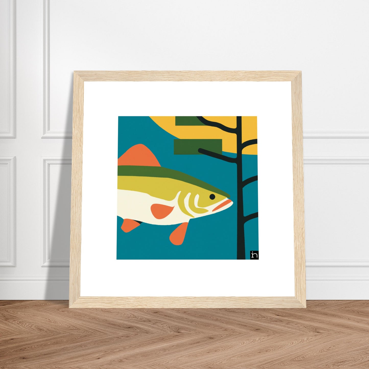 Fish Framed Print 004-23