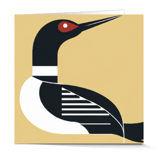 Pack of 10 Loon Greeting Cards