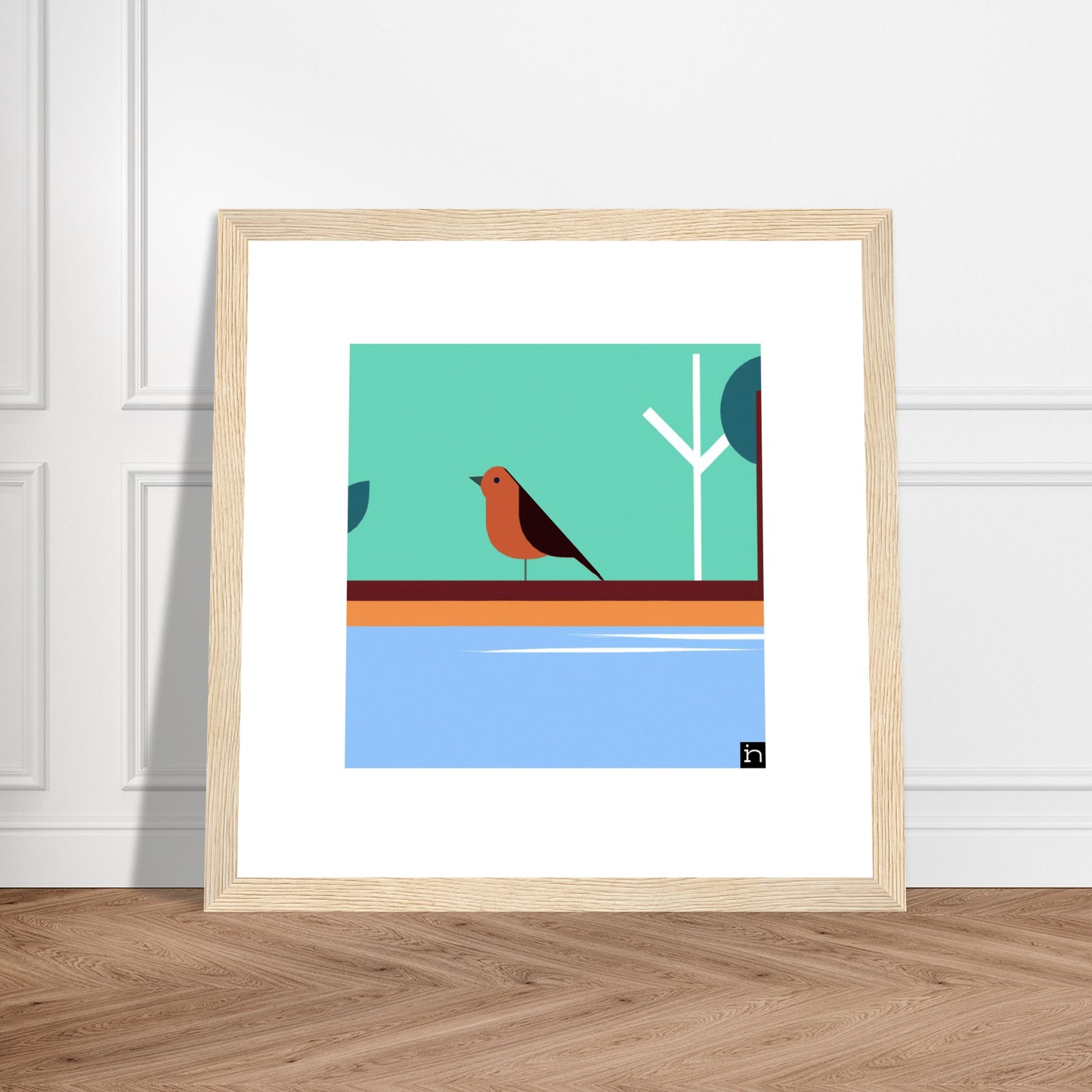 Robin Framed Print 005-23