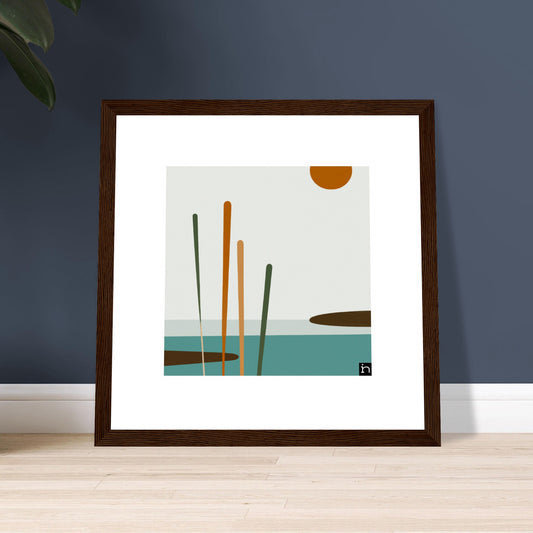 Cattails Framed Print 006-23