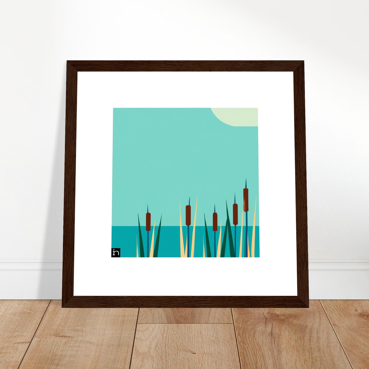 Cattails Framed Print 005-23