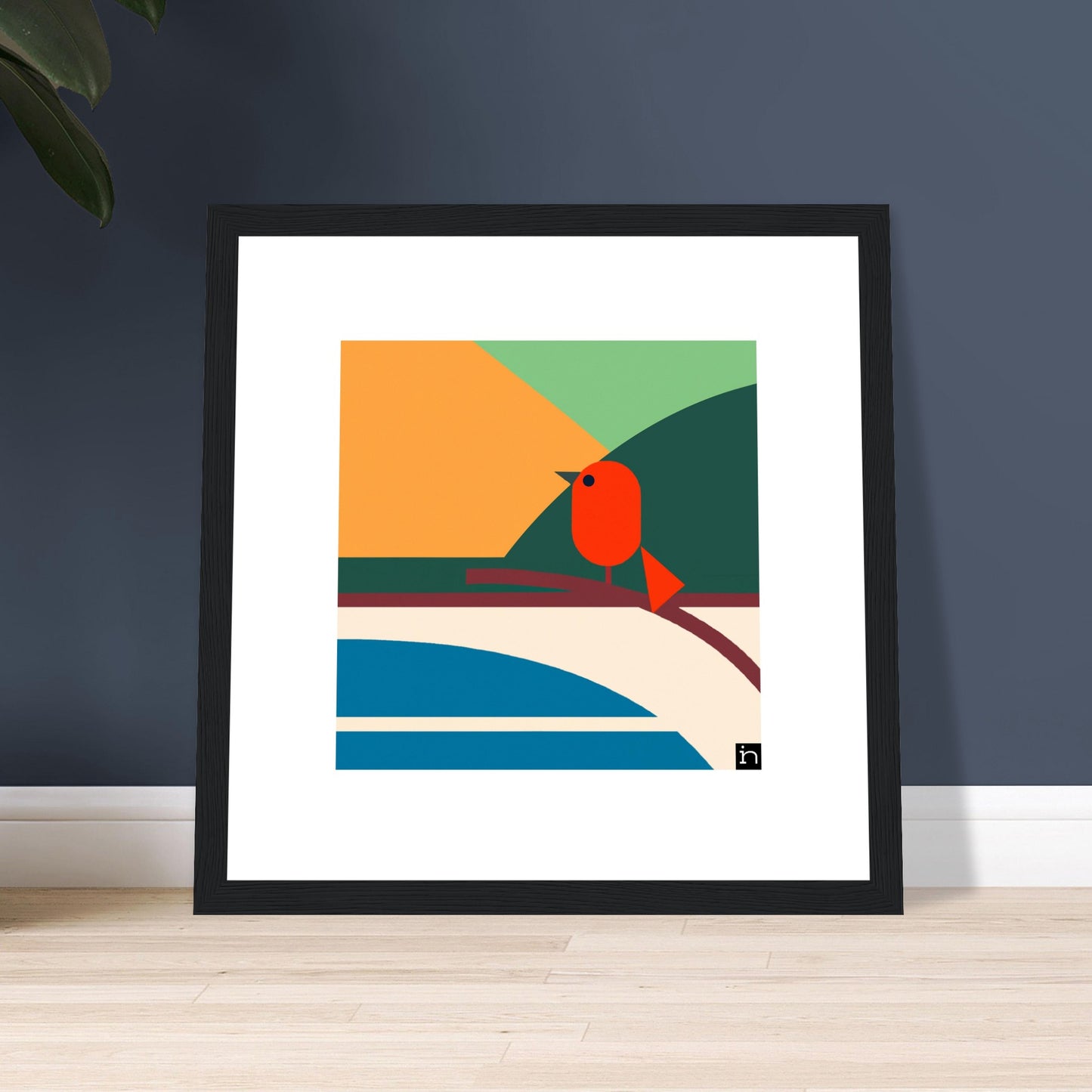 Robin Framed Print 008-23