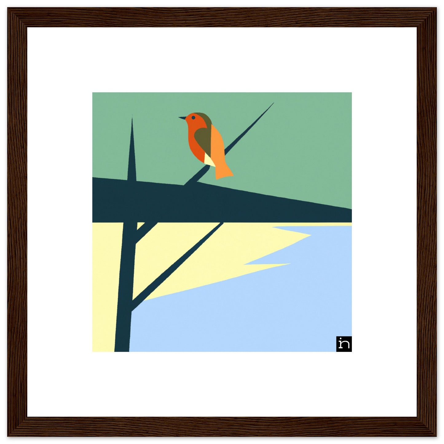 Robin Framed Print 001-23