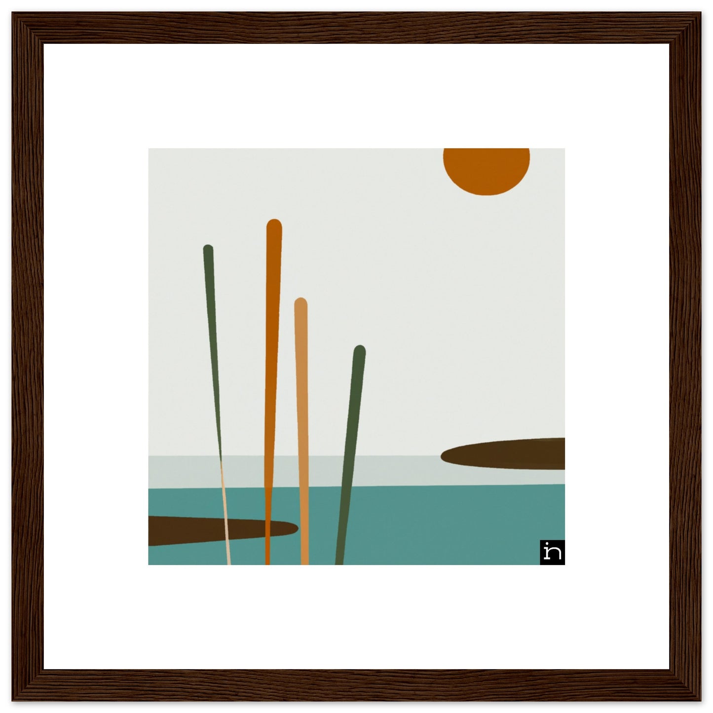 Cattails Framed Print 006-23