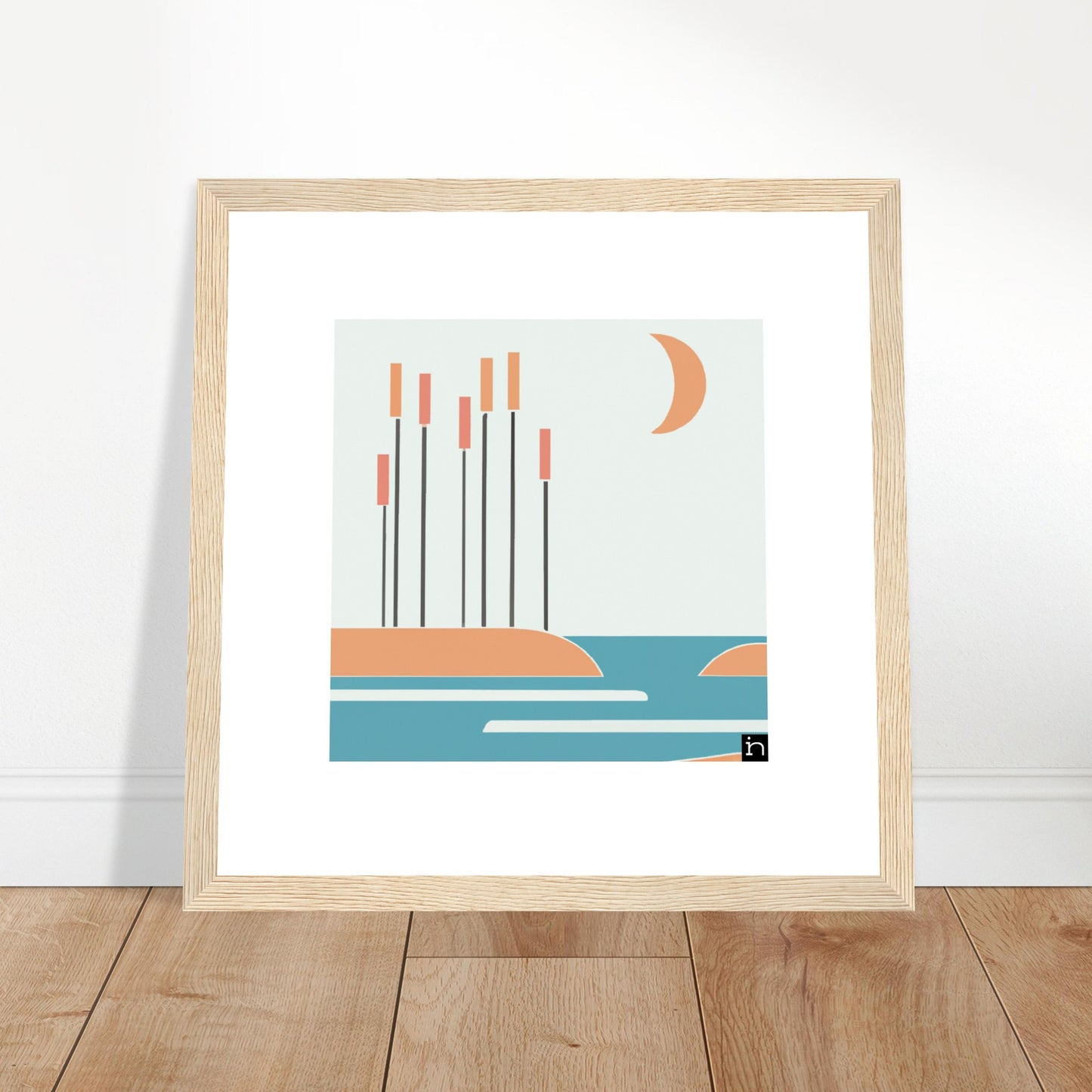 Cattails Framed Print 008-23