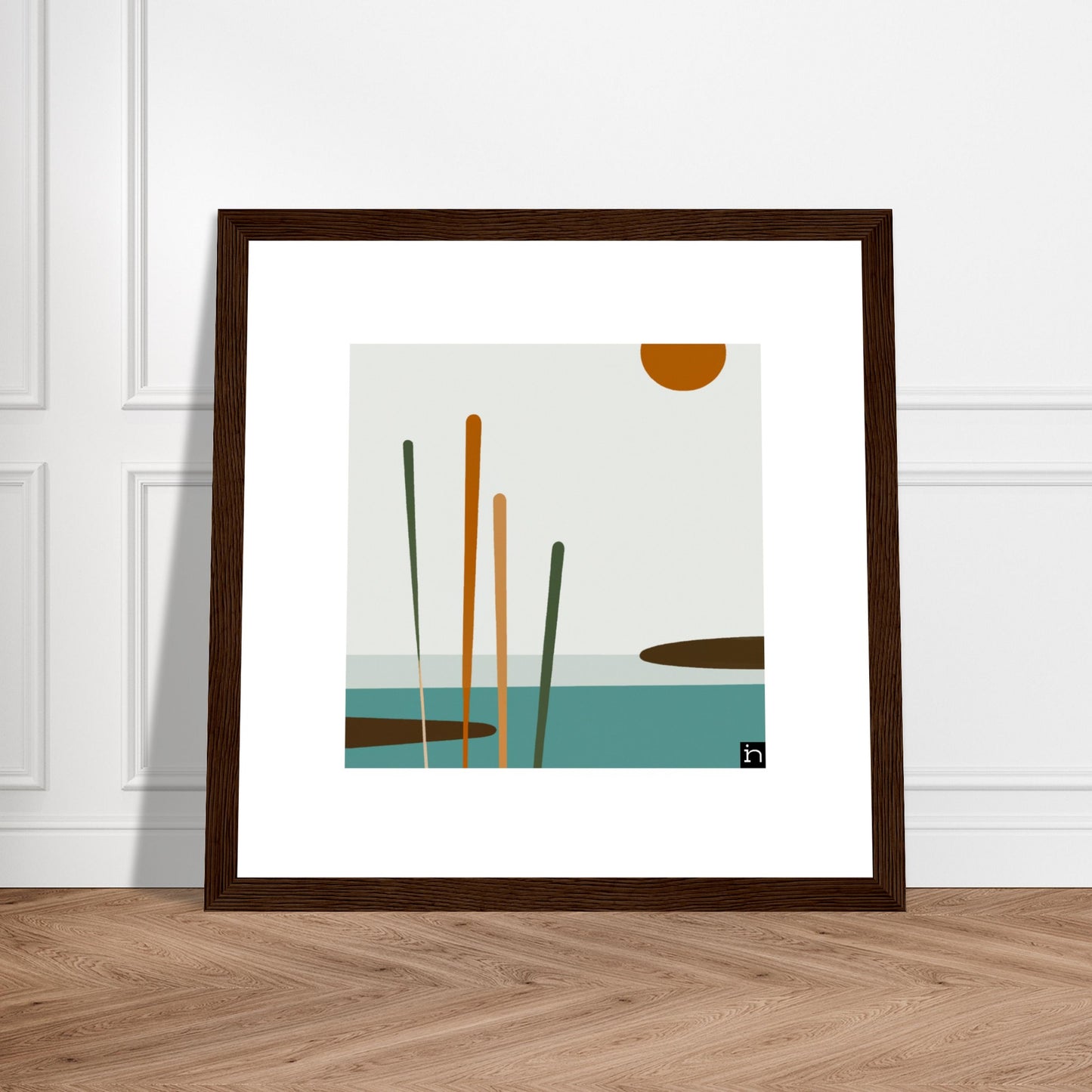 Cattails Framed Print 006-23