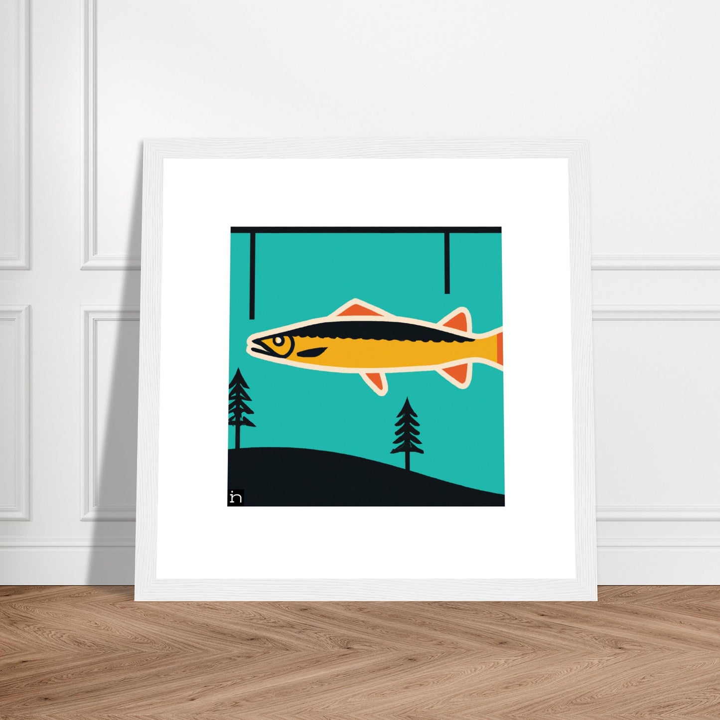 Fish Framed Print 003-23