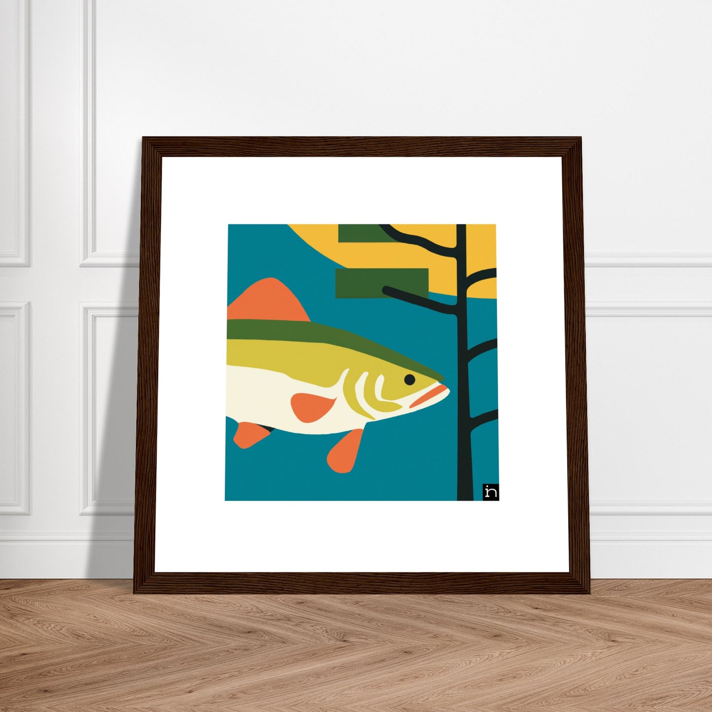 Fish Framed Print 004-23