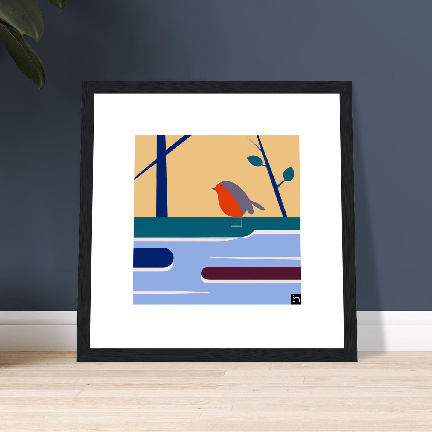 Robin Framed Print 002-23