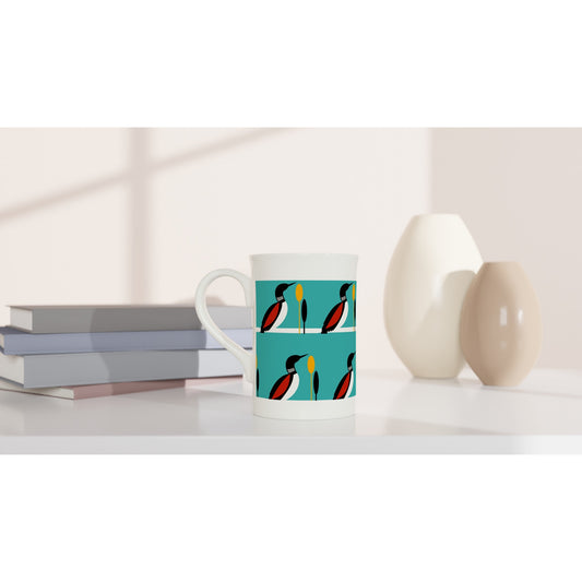 Loon on a Lake Porcelain Slim Mug