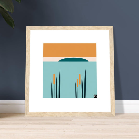 Cattails Framed Print 003-23