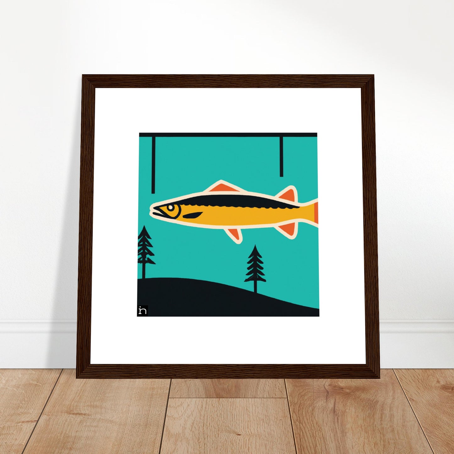 Fish Framed Print 003-23