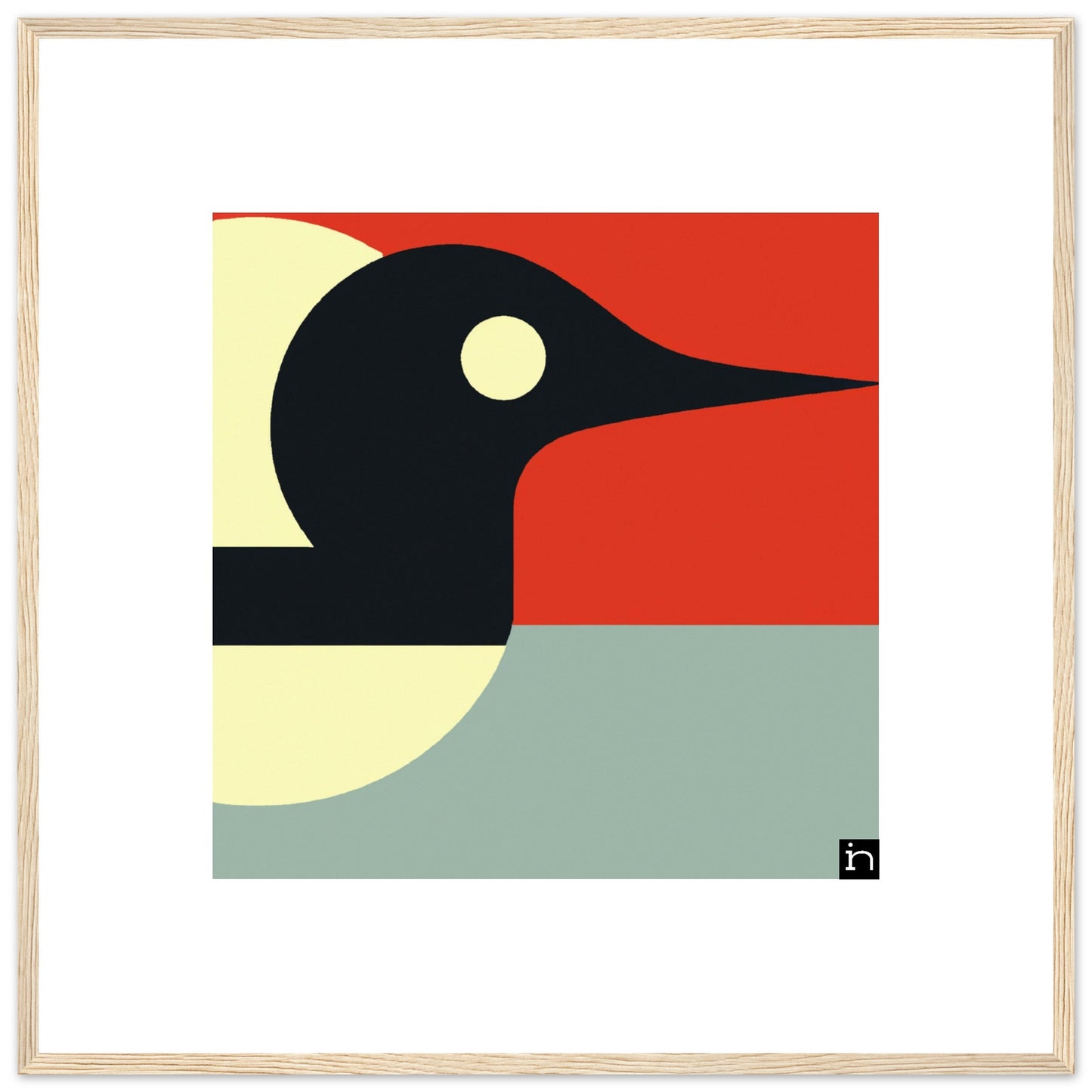 Loon Framed Print 001-23