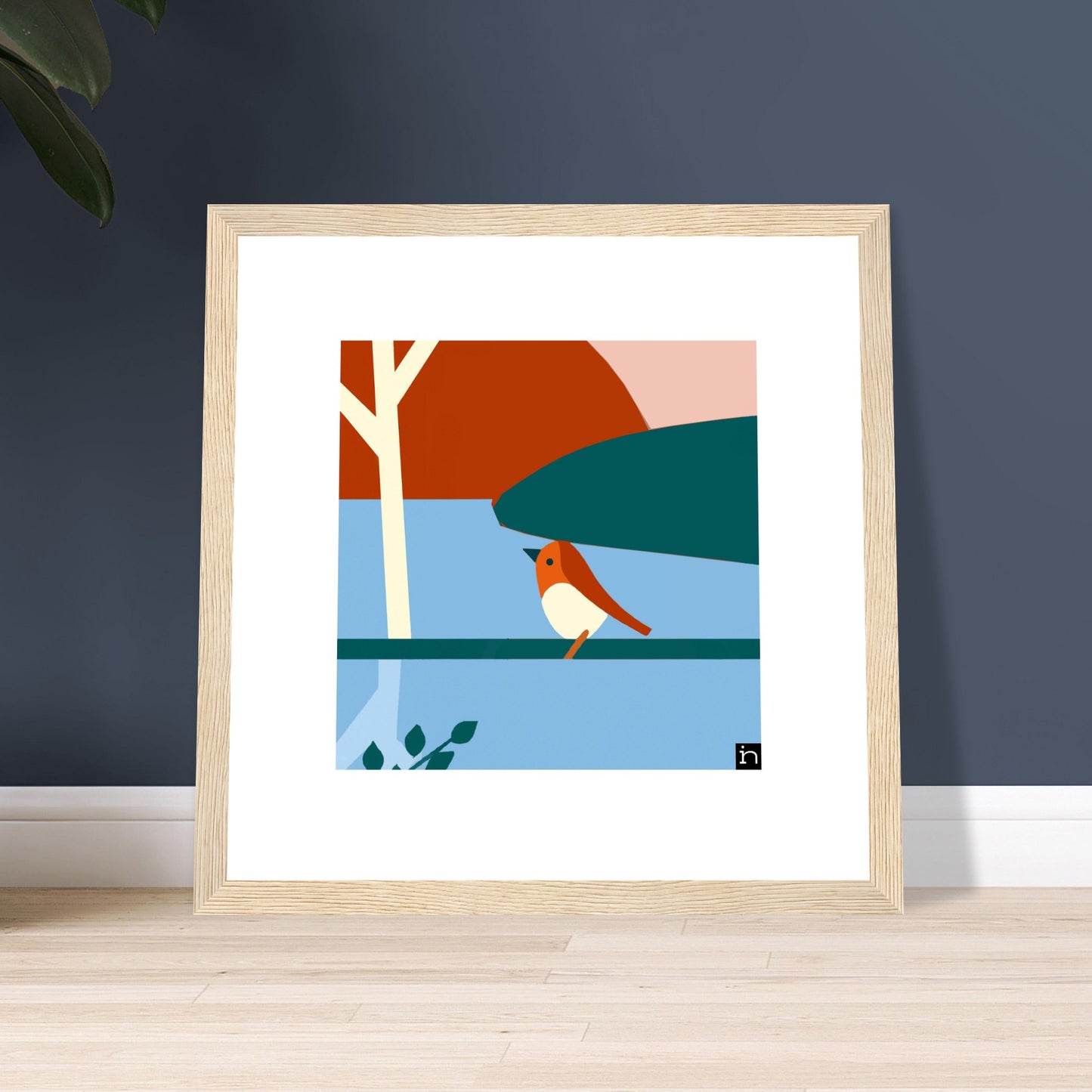 Robin Framed Print 007-23