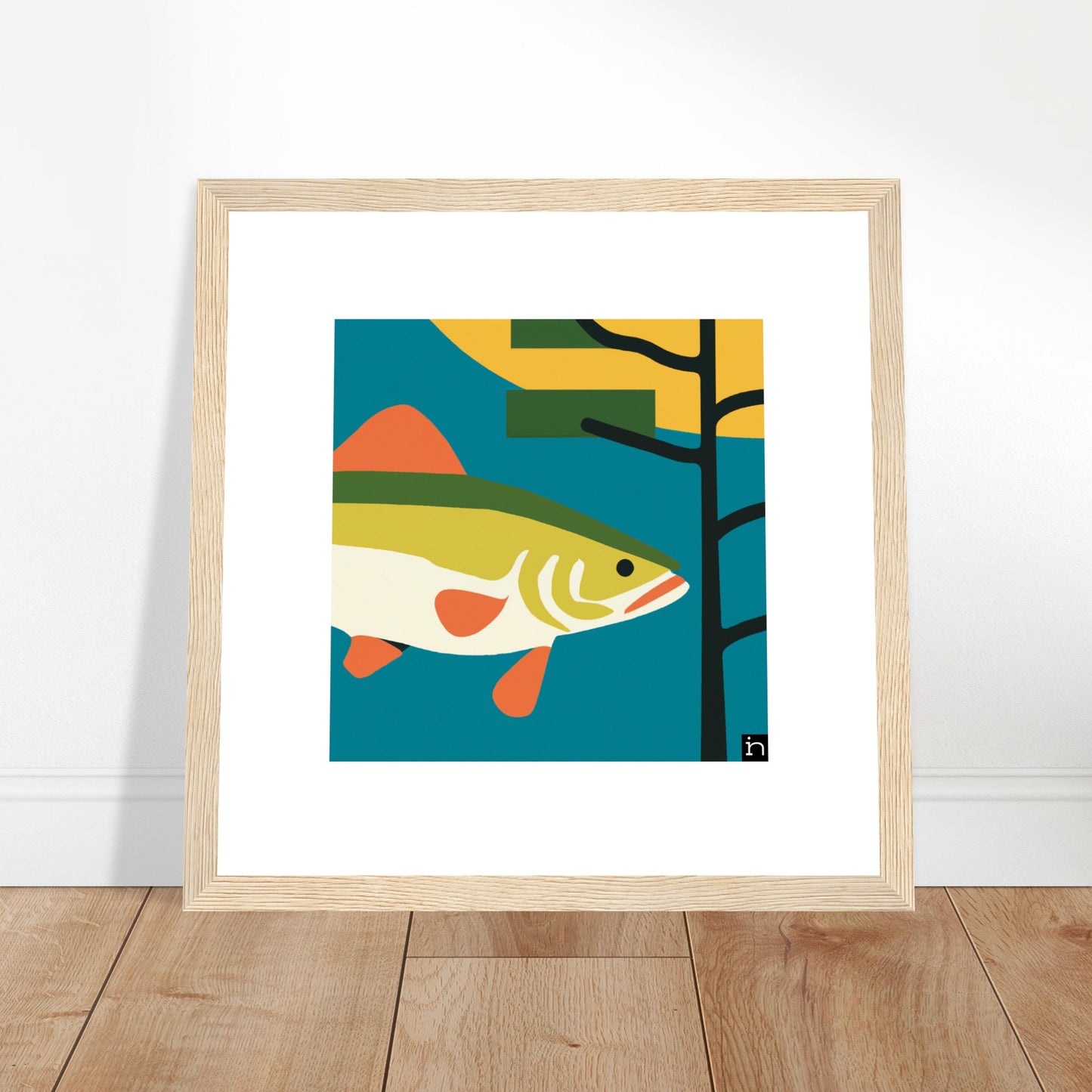 Fish Framed Print 004-23