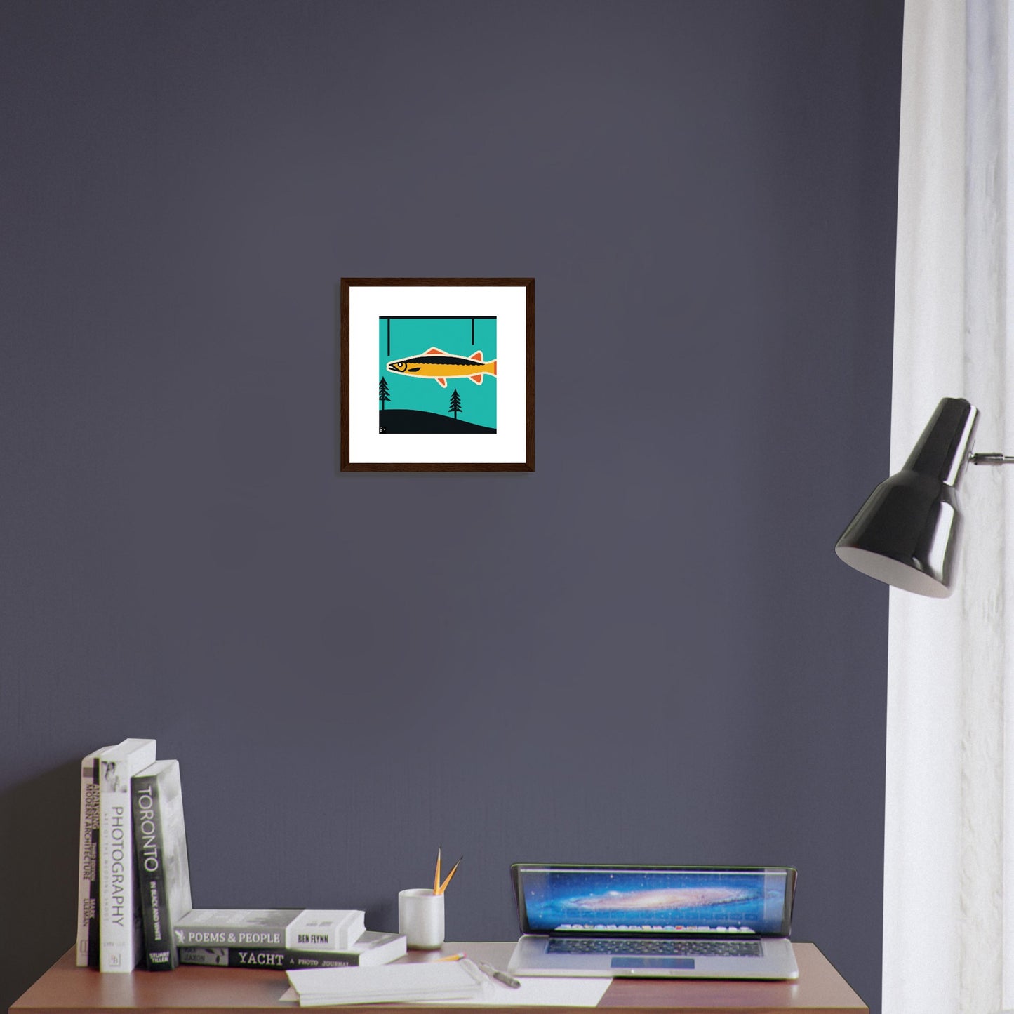 Fish Framed Print 003-23