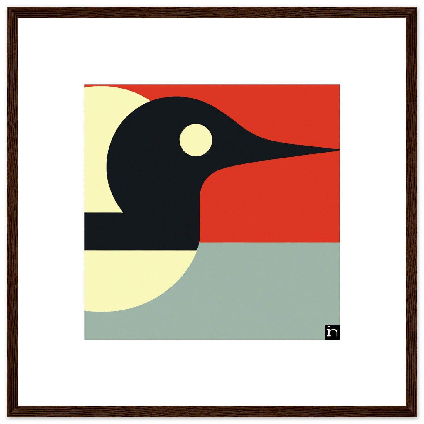 Loon Framed Print 001-23