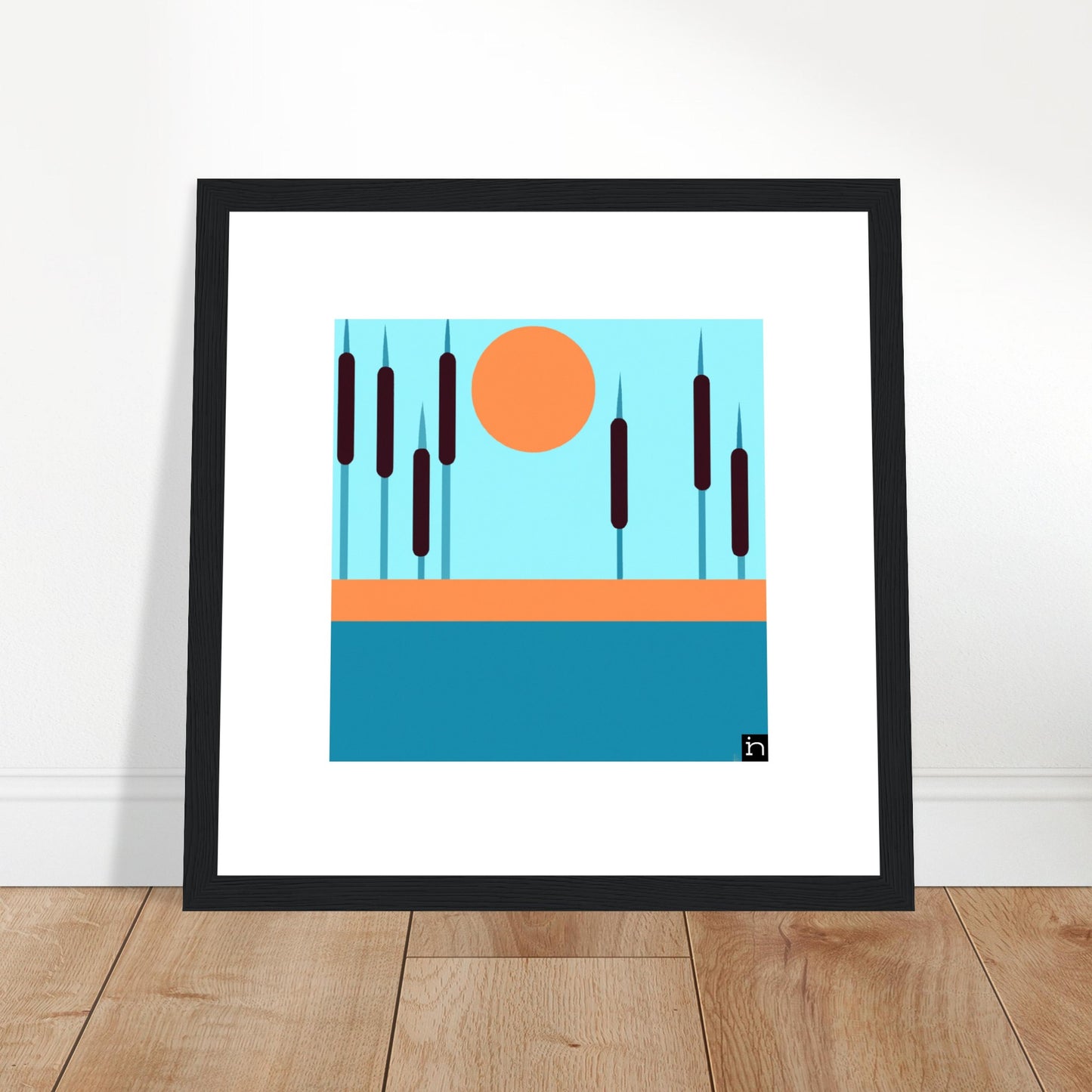 Cattails Framed Print 004-23