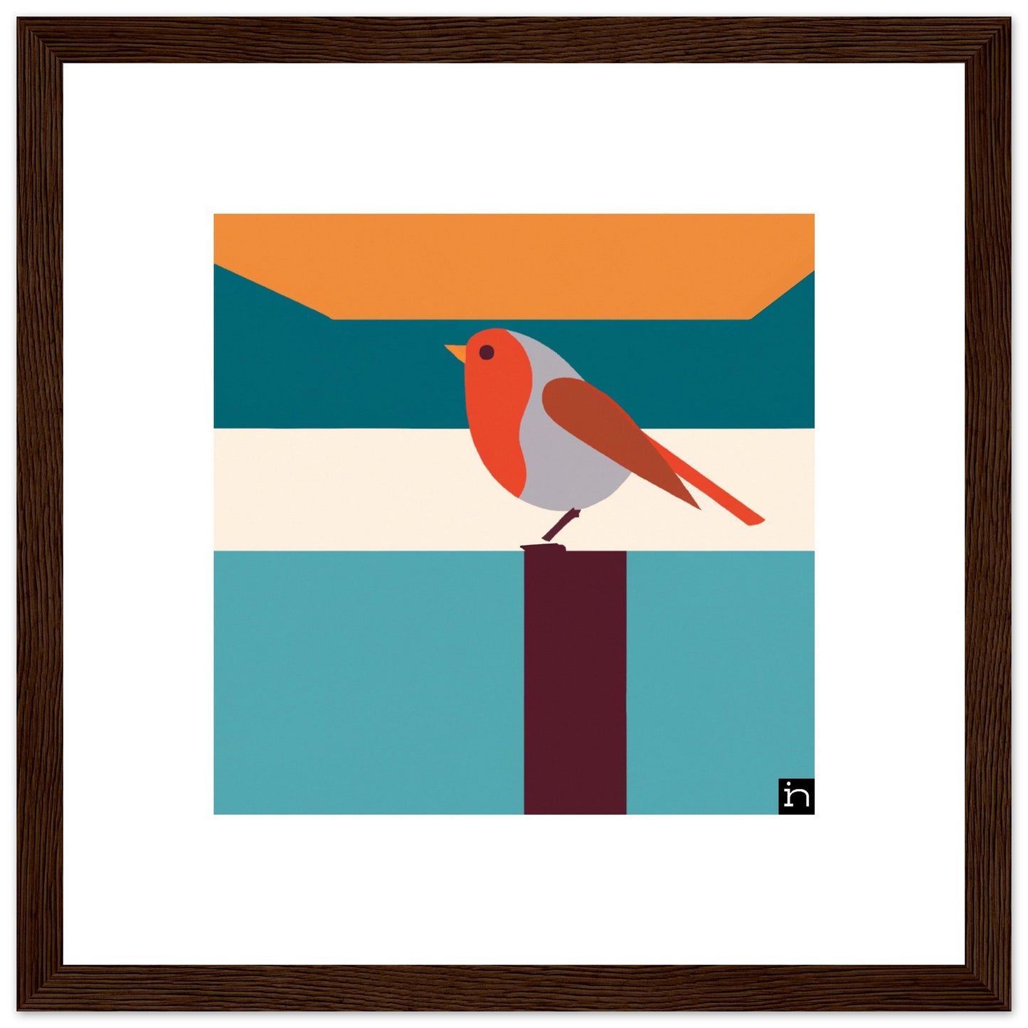 Robin Framed Print 004-23