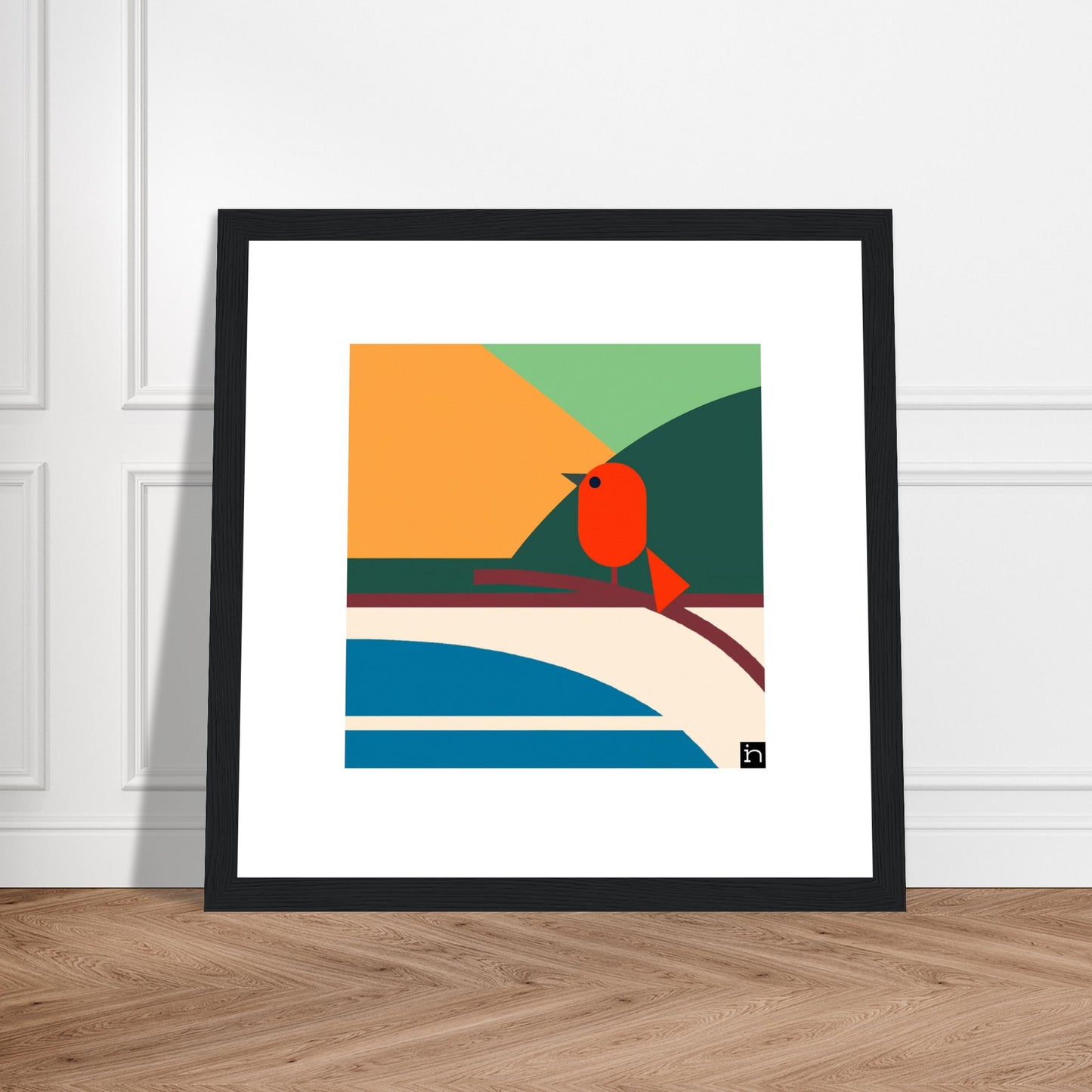 Robin Framed Print 008-23