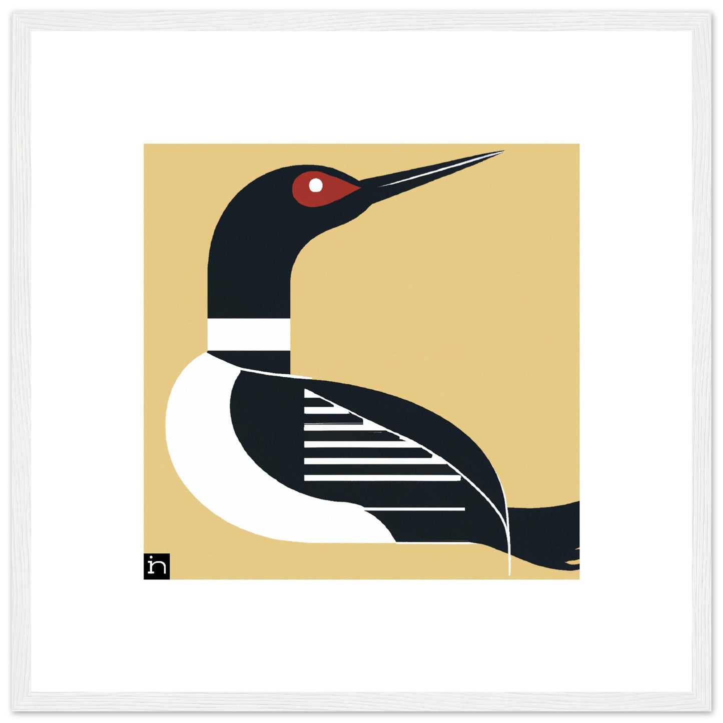 Loon Framed Print 002-23