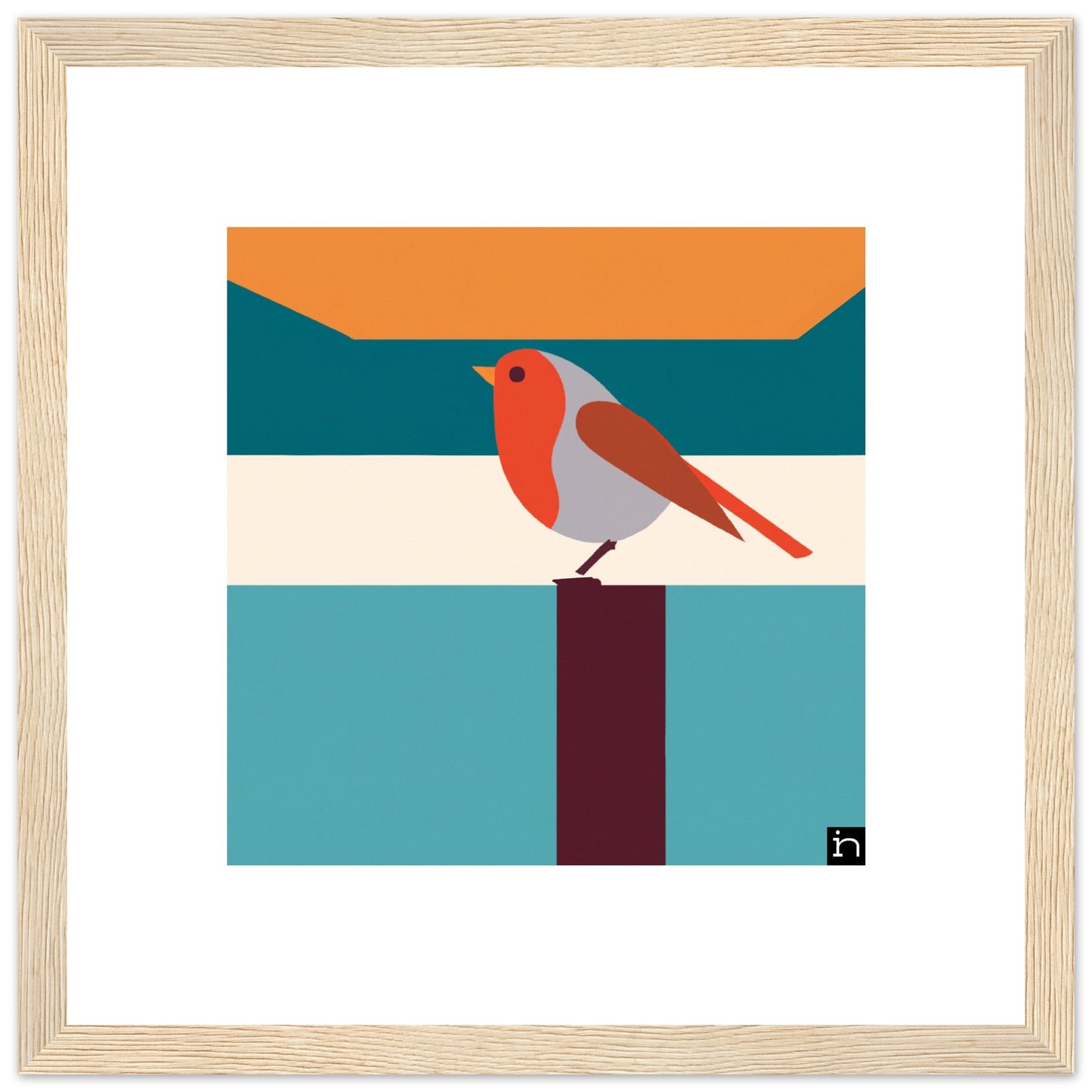 Robin Framed Print 004-23