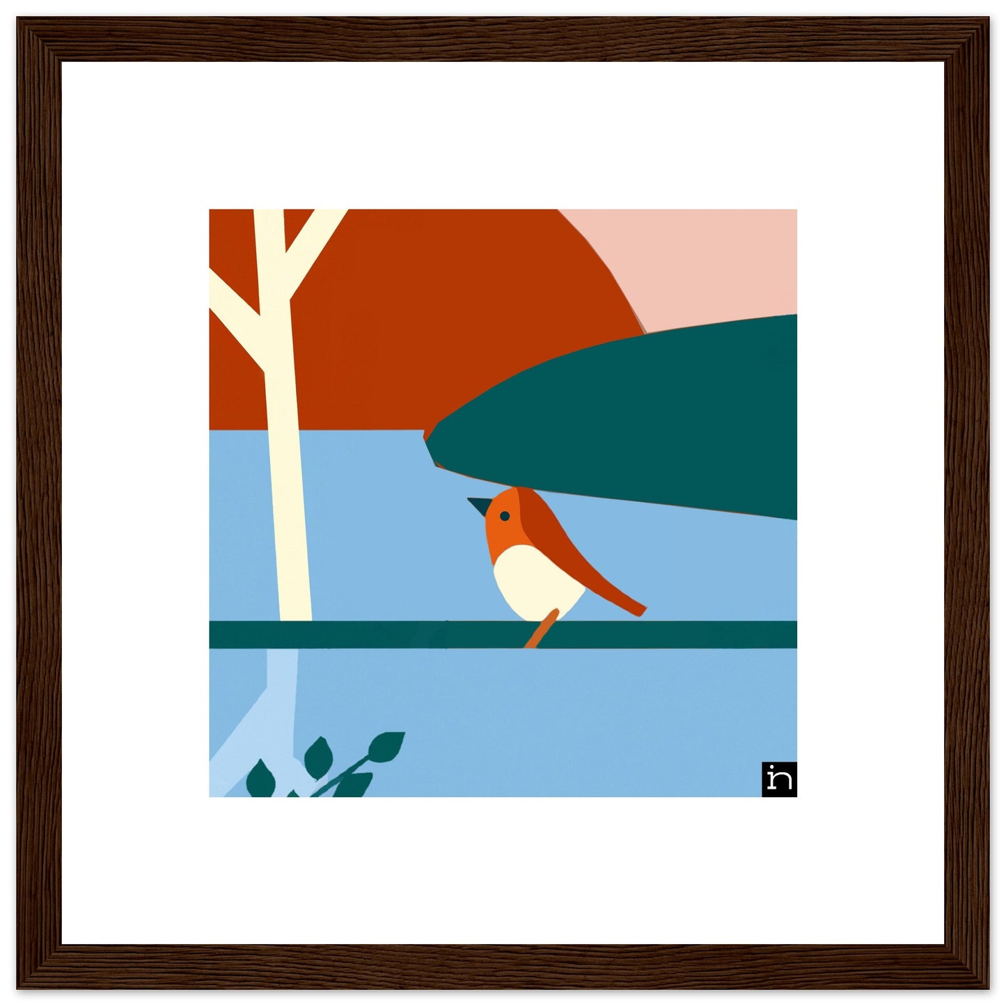 Robin Framed Print 007-23