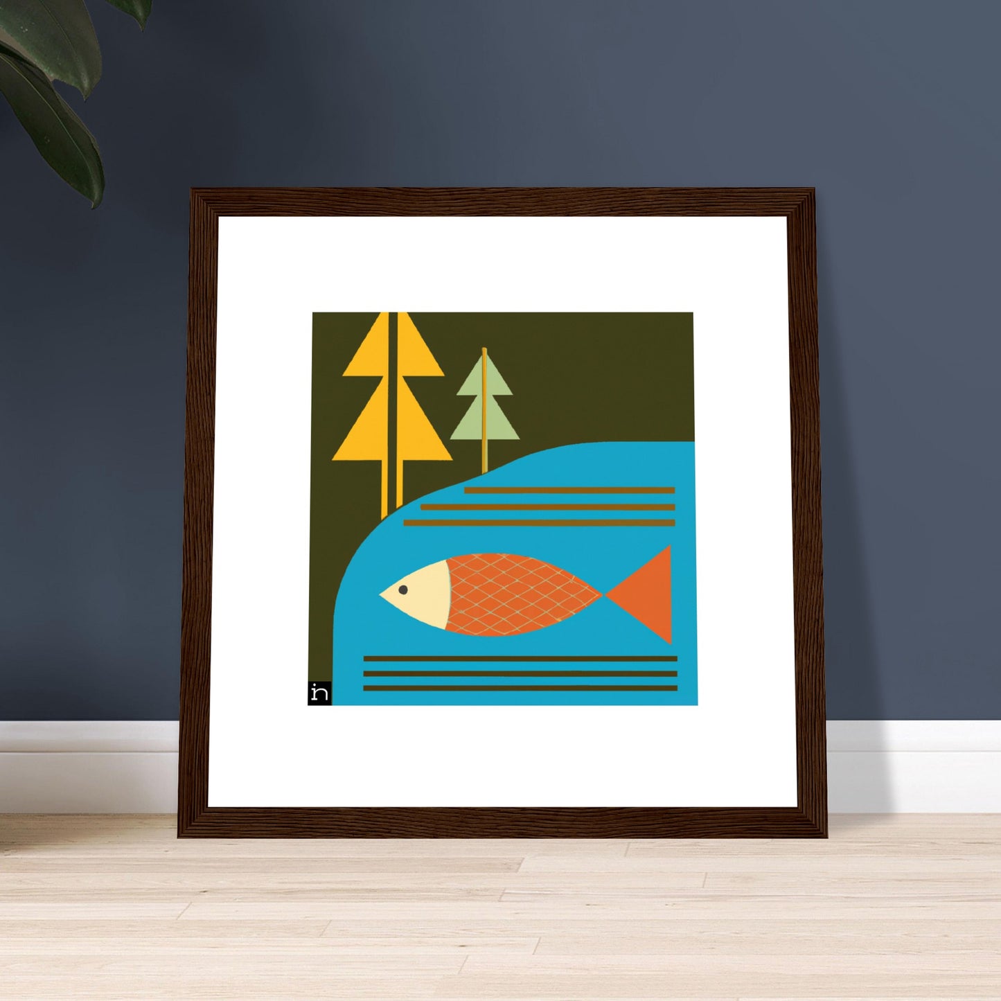 Fish Framed Print 005-23