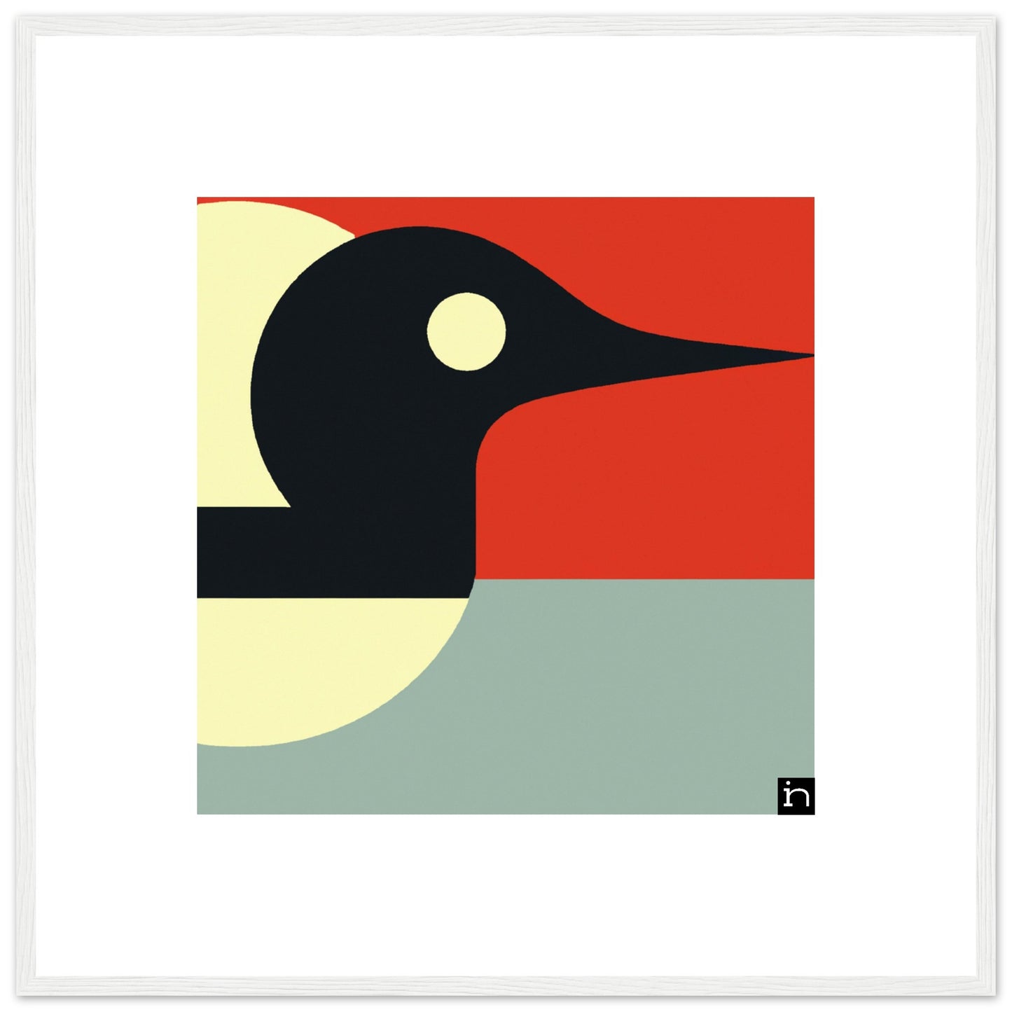 Loon Framed Print 001-23