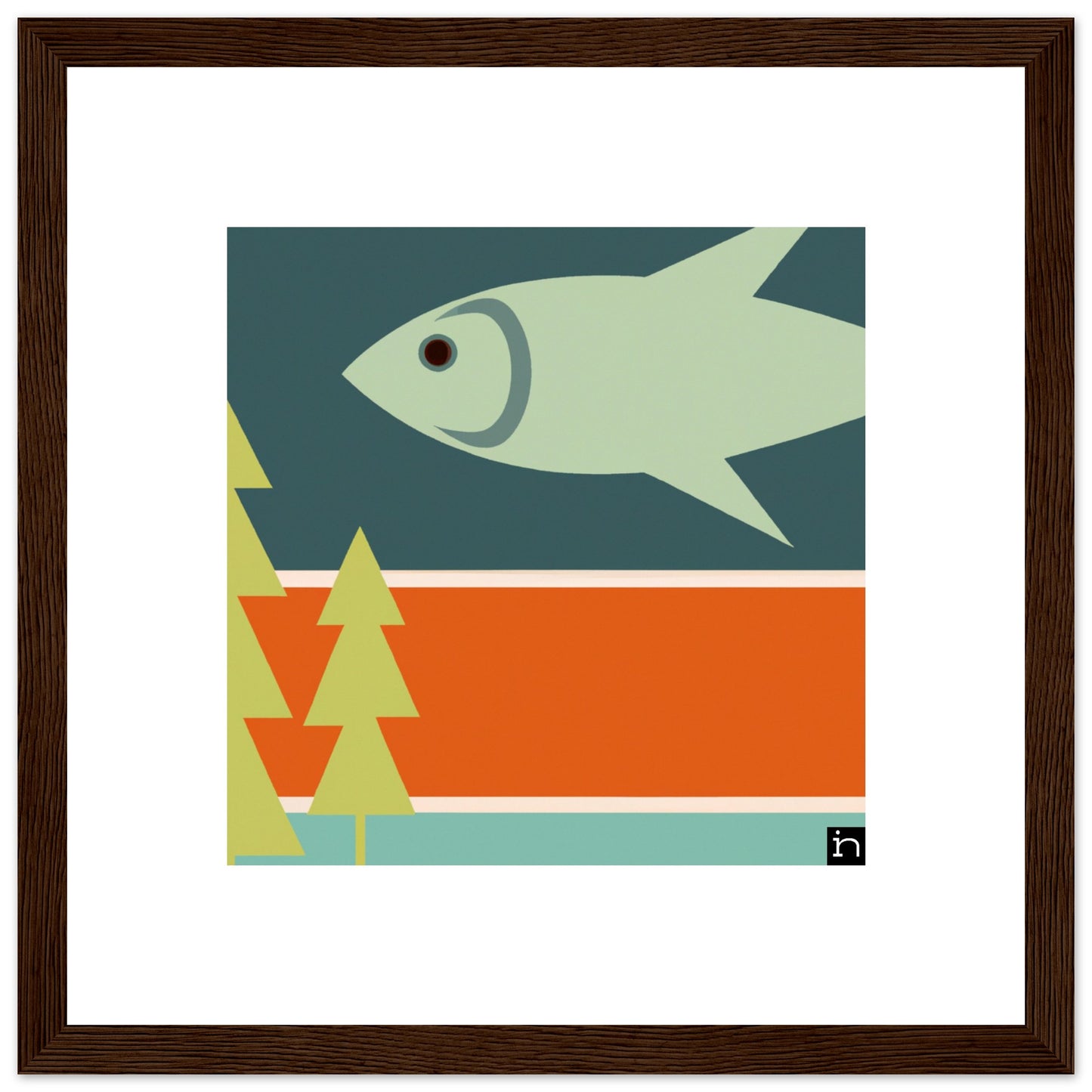 Fish Framed Print 009-23