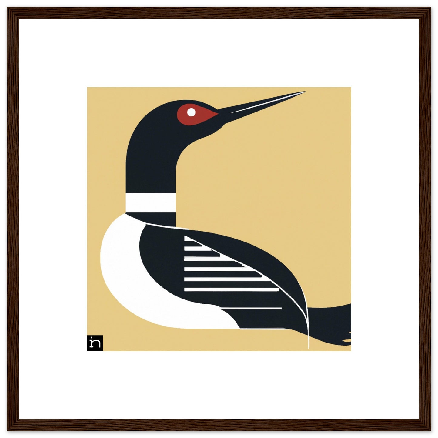 Loon Framed Print 002-23