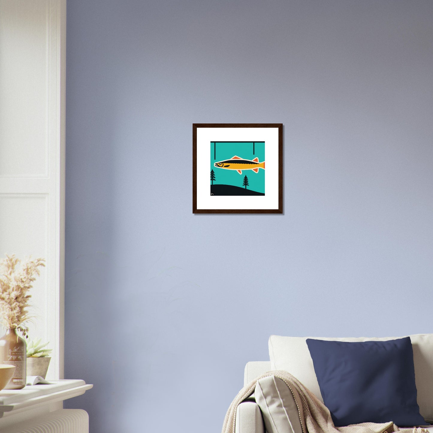 Fish Framed Print 003-23