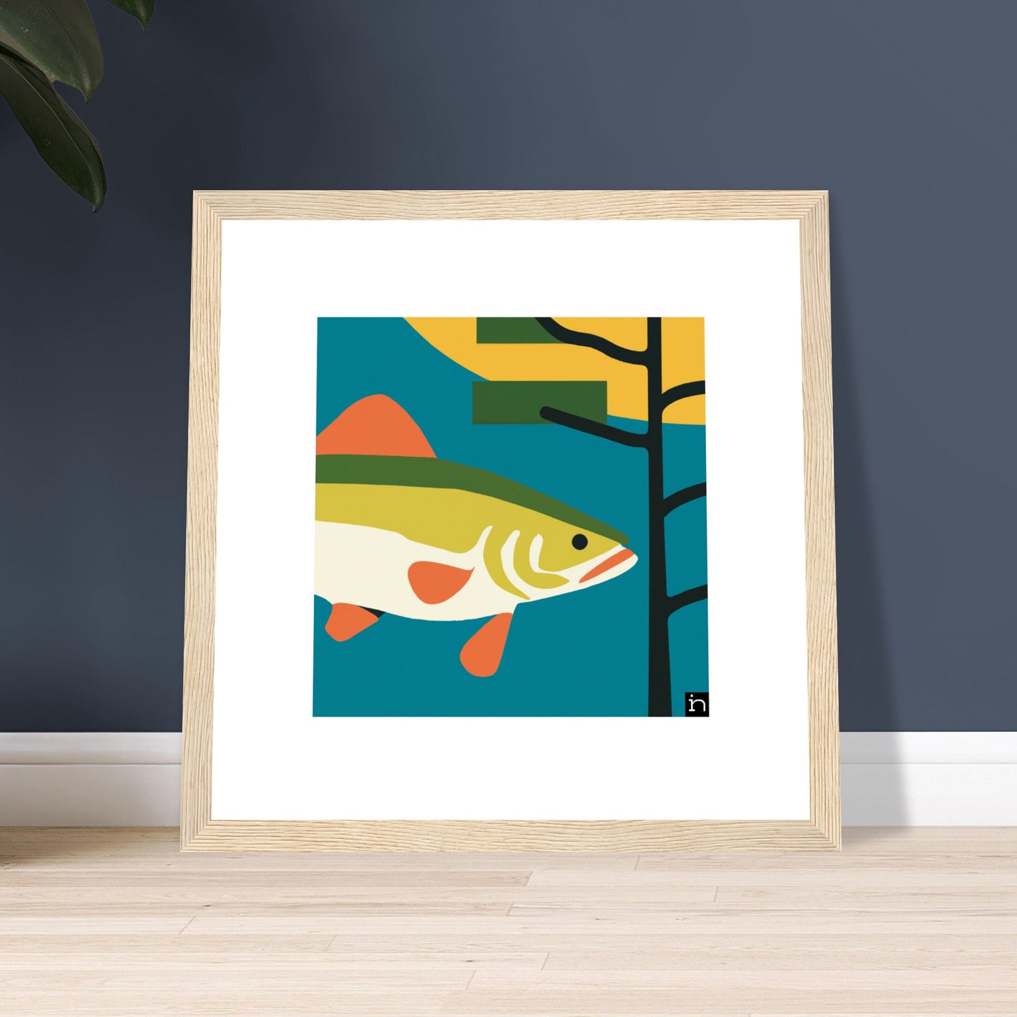 Fish Framed Print 004-23