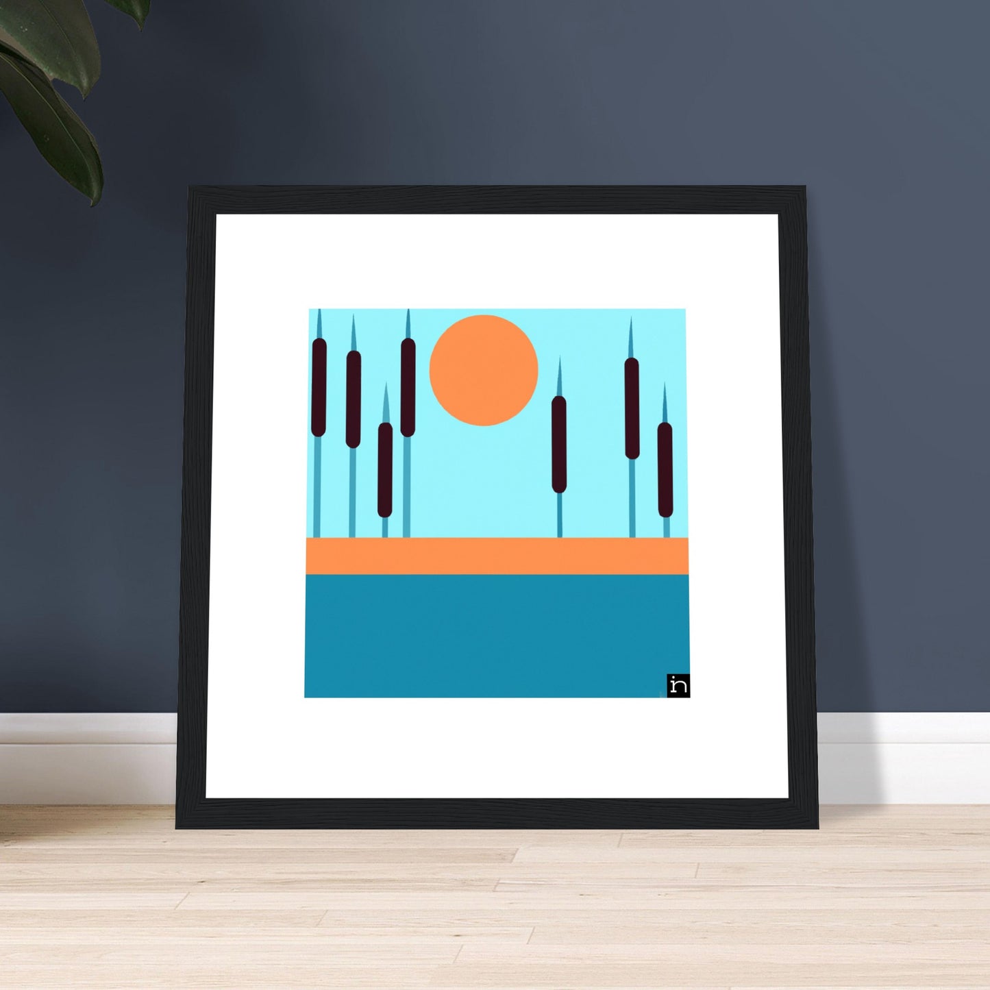 Cattails Framed Print 004-23