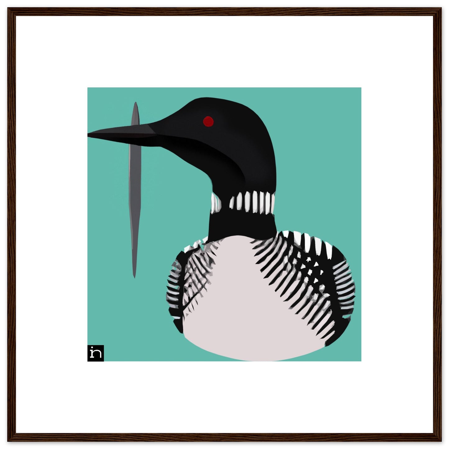 Loon Framed Print 003-23