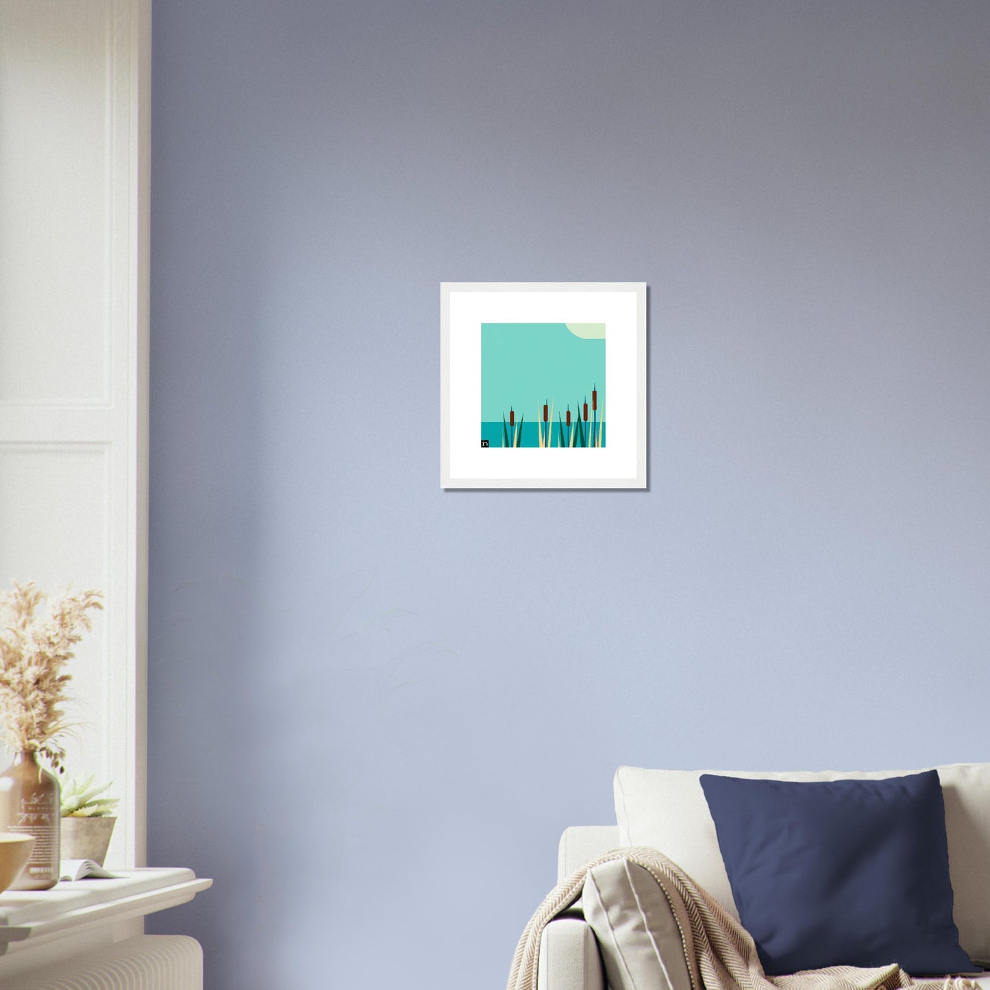 Cattails Framed Print 005-23