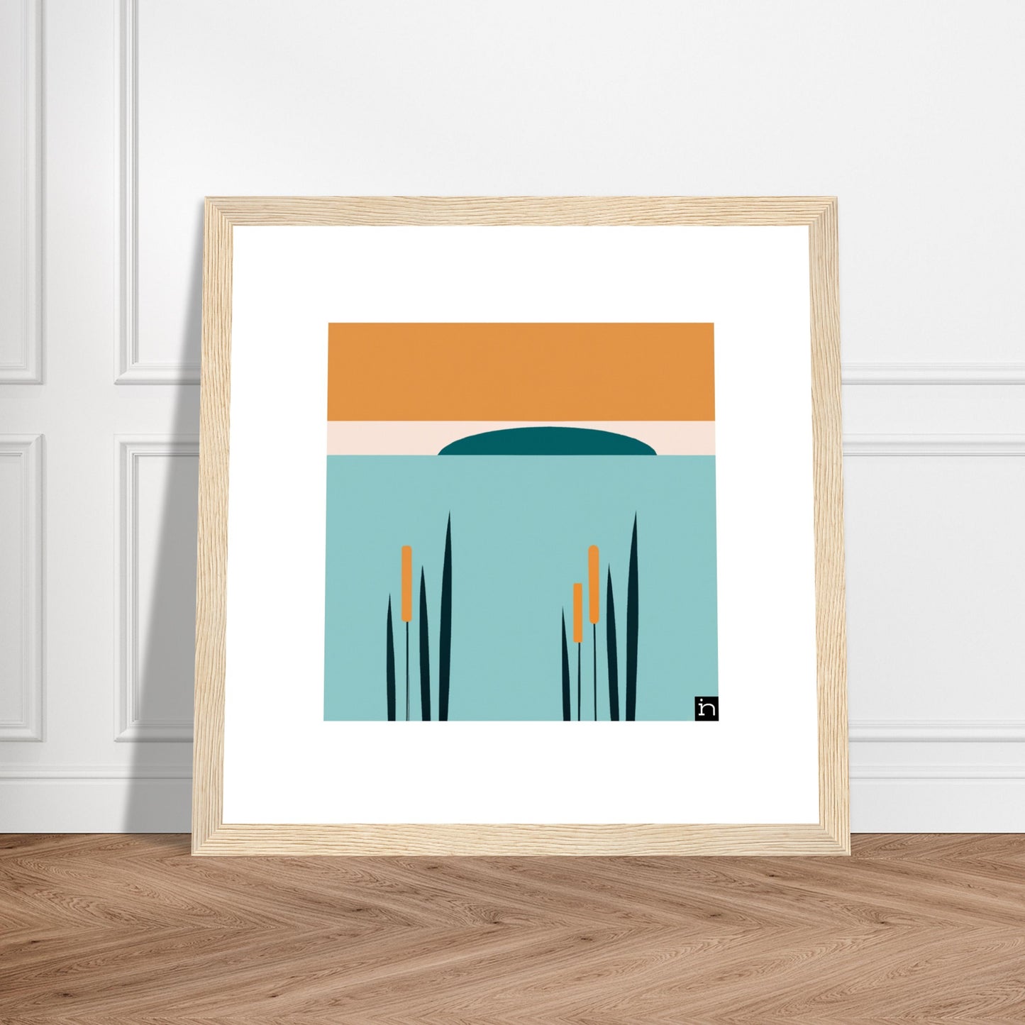 Cattails Framed Print 003-23