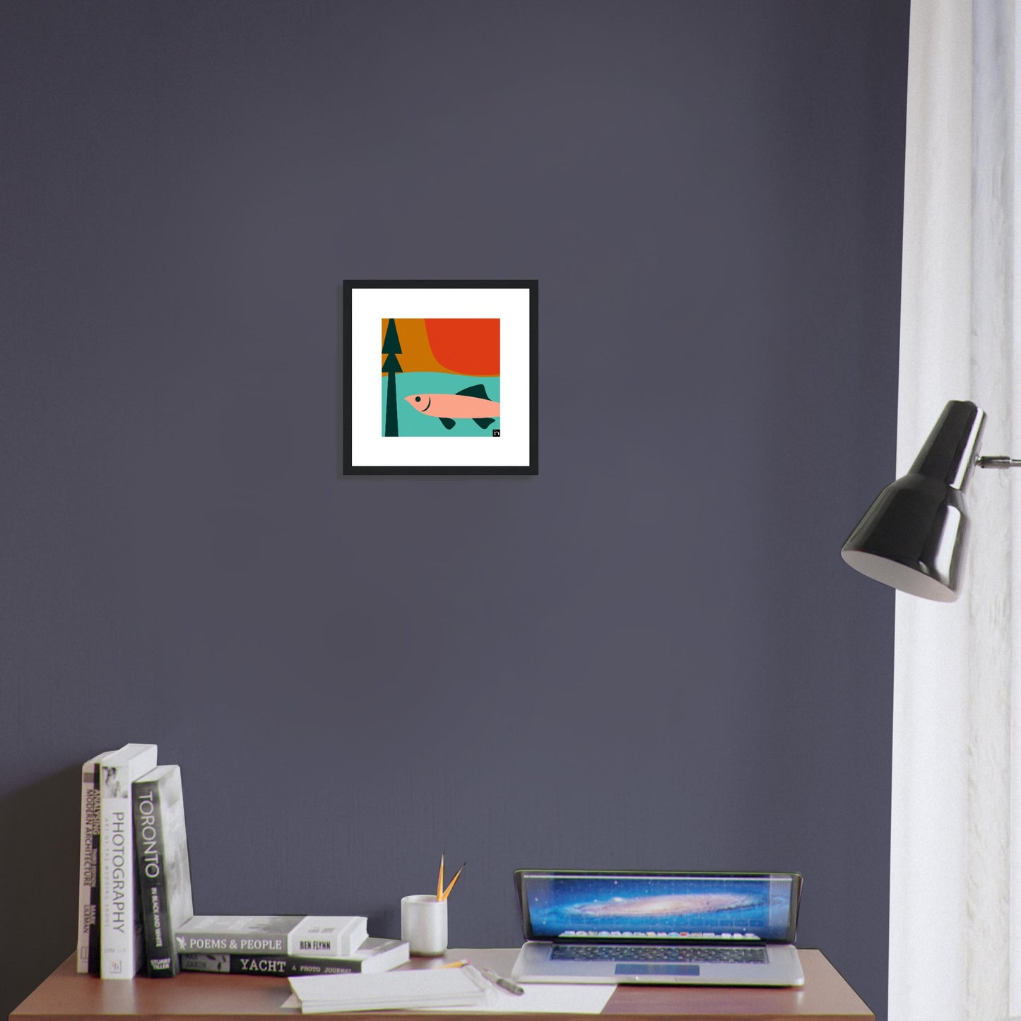 Fish Framed Print 007-23