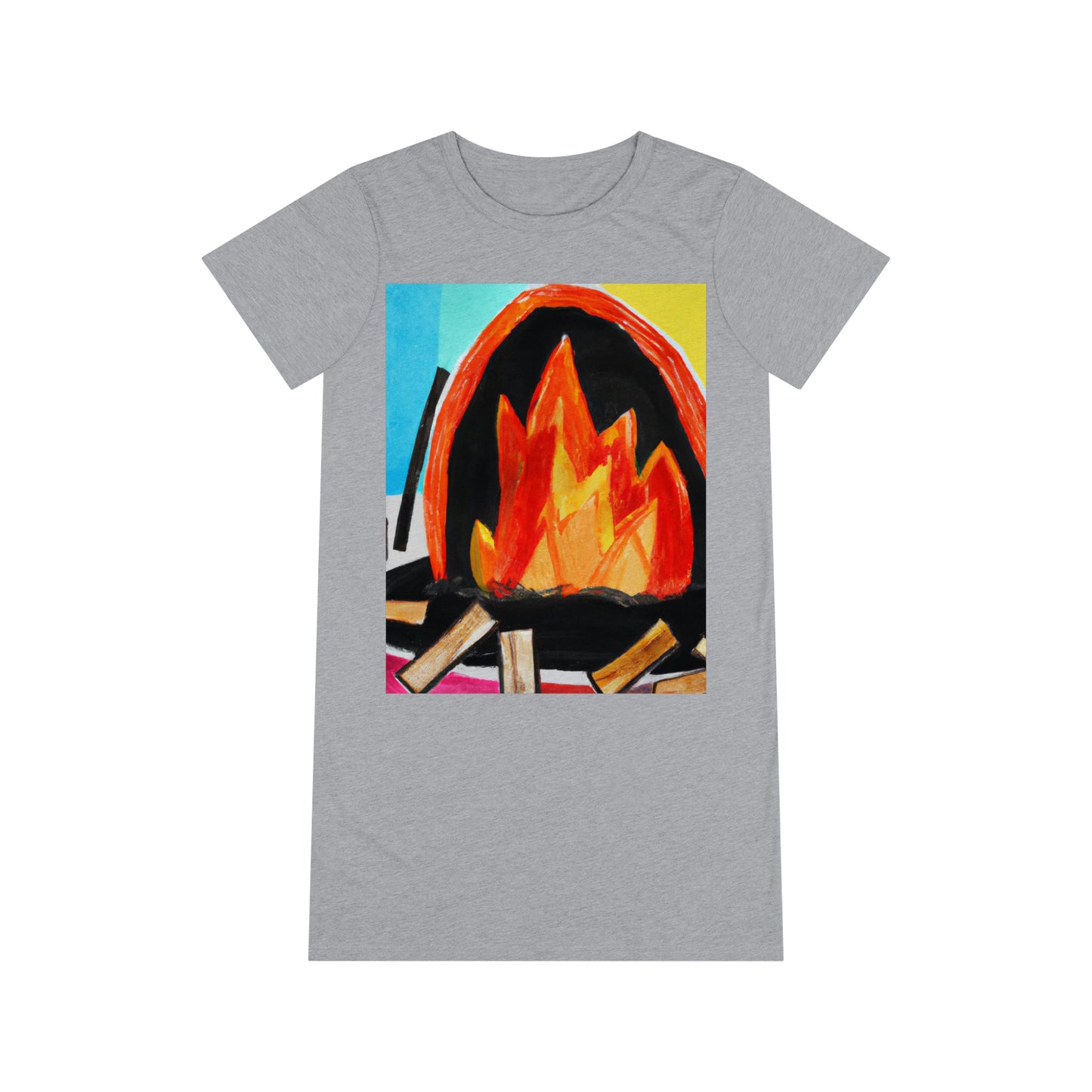 Bonfire Organic T-Shirt Dress