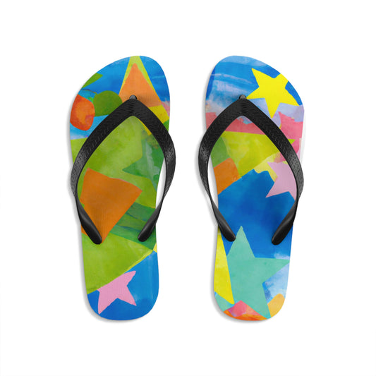 Stars Unisex Flip-Flops